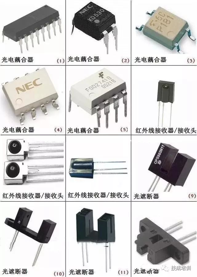 電子元器件圖片、名稱、符號對照大全，超全面建議收藏